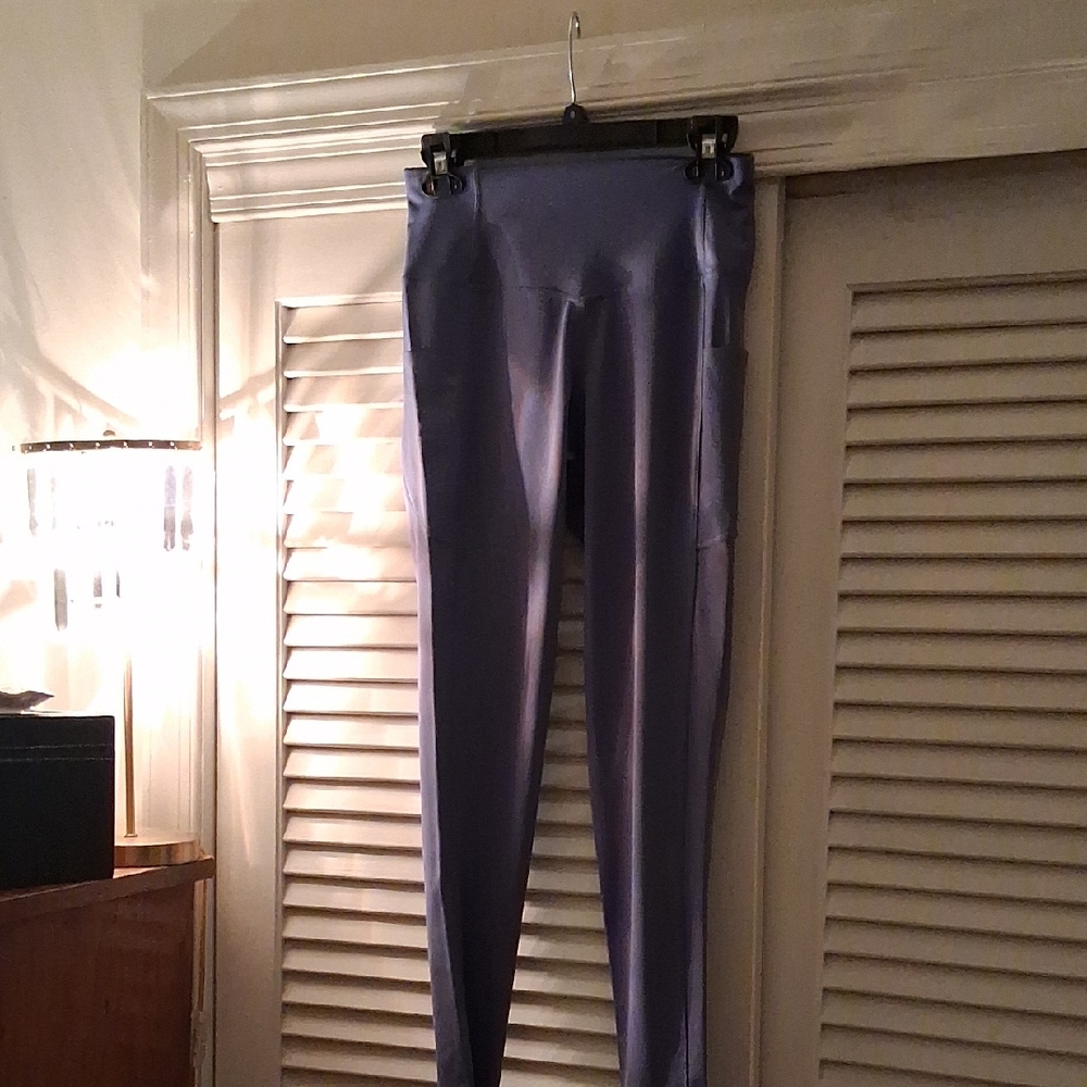 No Brand Compression High-Waist Leggings